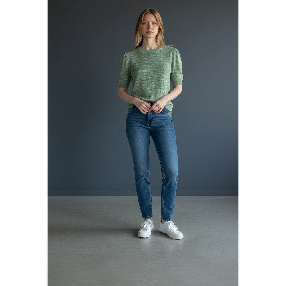 Ann Taylor Soft Green  Knit Top (LP)